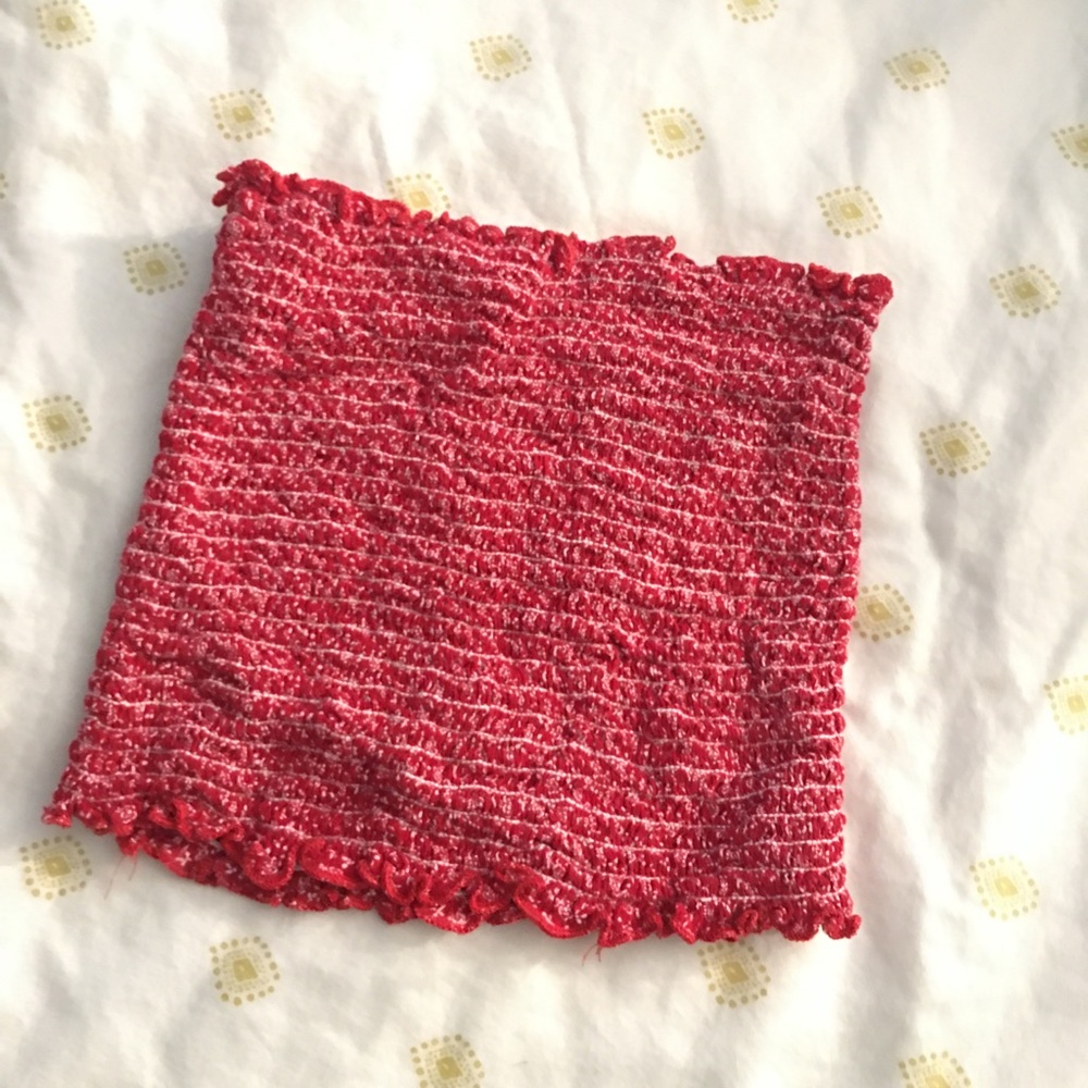 Brandy Melville John galt scrunchie tube top